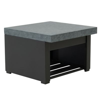 Image showing 5 th Sunjoy Outdoor Wood-Burning Steel Fireplace Set