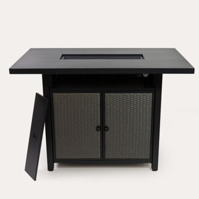 Image showing  Outdoor Rectangular Propane Barstool Firetable