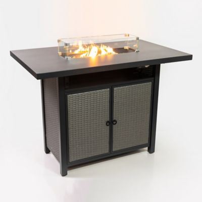 Image showing  Outdoor Rectangular Propane Barstool Firetable