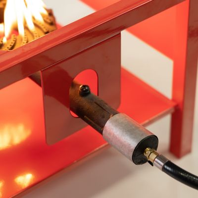 Image showing  Outdoor Propane Burner Cooker Stand with Hose and Regulator