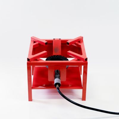 Image showing  Outdoor Propane Burner Cooker Stand with Hose and Regulator