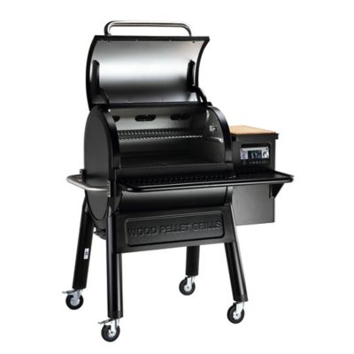 Image showing  709 sq. in. Wi-Fi Smart Wood Pellet Grill & Smoker with Super Smoke Mode, Smart Home Technology & PID Controller, Black