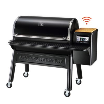 Z GRILLS 1,068 sq. in. Wood Pellet Grill and Smoker with Wi-Fi, Black