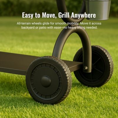 Image showing 5 th Z GRILLS Pellet Smoker Grill, 553 sq. in. Premium Heavy-Duty Steel, Auto Temperature Control for Outdoor Backyard BBQ