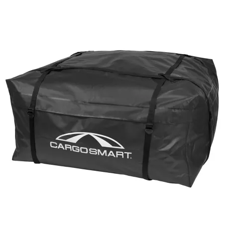 CargoSmart 15 cu Strong Car Top Mount - Full Black Material Roof Cargo Carriers