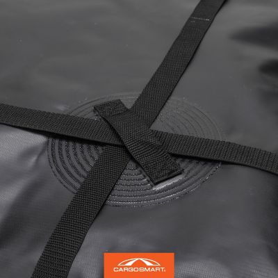 Image showing  15 cu. ft. Car Top Carrier - All Black Material