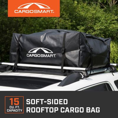 Image showing 5 th CargoSmart 15 cu. ft. Car Top Carrier, All Black Material