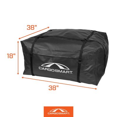 Image showing 7 th CargoSmart 15 cu. ft. Car Top Carrier, All Black Material