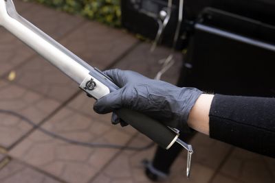 Image showing  Disposable Nitrile Gloves with Cotton Gloves