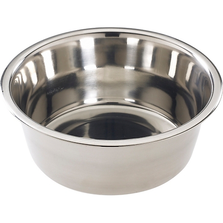 Spot Mirror Finish Stainless Steel Dog Bowl
