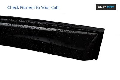 Image showing  Tape-On Window Deflectors Extra Durable, 515037