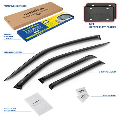 Goodyear Tape-On Window Deflectors Shatterproof, GY008636