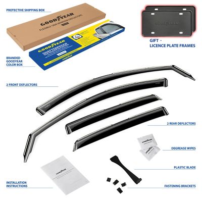 Goodyear In-Channel Window Deflectors Shatterproof, GY007884
