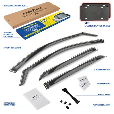 Goodyear In-Channel Window Deflectors Shatterproof, GY007892