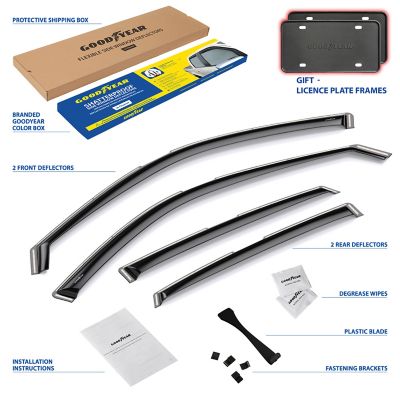 Goodyear In-Channel Window Deflectors Shatterproof, GY007898