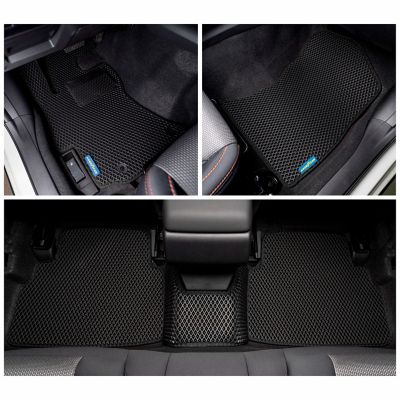Image showing  Custom Fit Floor Mats, Honeycomb Dirtproof & Waterproof Technology, All-Weather, FL011318035