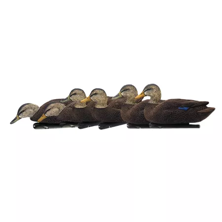 Avian X Top Flight Flocked Black Ducks Duck & Goose Decoys