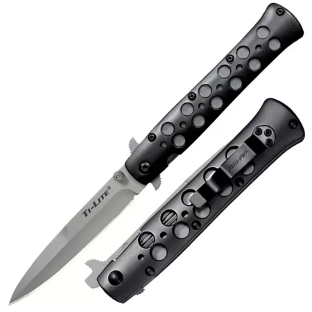 Cold Steel 4 in Ti-Lite Aluminum Handle CS-26B4 Knives