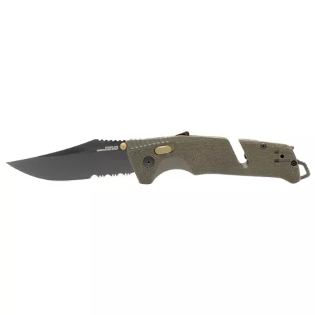 SOG Trident AT - OD Green - Partially Serrated SOG-11-12-11-41 Knives