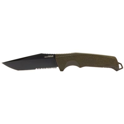 SOG Trident FX - Partially Serrated - OD Green, SOG-17-12-04-57