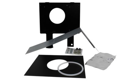 Image showing  32.28 in. Natural Gas Direct-Vent Wall-Mounted Heater, 825 sq. ft., 25000 BTU, Professional Venting Kit Included