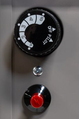 Image showing 6 th Comfort Glow 32.28 in. Natural Gas Direct-Vent Wall-Mounted Heater, 825 sq. ft., 25000 BTU, Professional Venting Kit Included