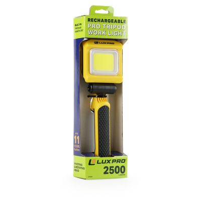 Image showing 6 th LUXPRO Rechargeable Tripod Handle LED Work Light