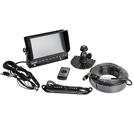 Buyers Products Backup Camera System with License Plate Night Vision Backup Camera