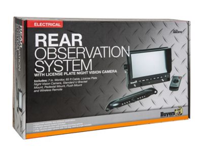 Image showing  Backup Camera System with License Plate Night Vision Backup Camera