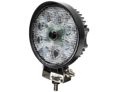 Image showing  Round LED Flood Light with Built-In Backup Camera