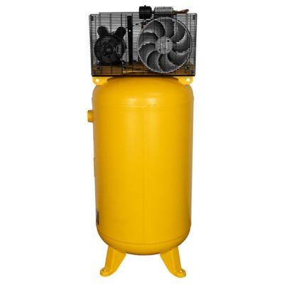 Image showing  High Air Flow, 80 Gallon, 175 max PSI, 14.6 SCFM @ 90 PSI, 5 HP, Oil Lubricator Compressor