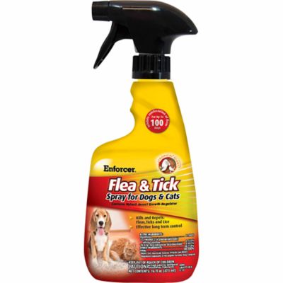 Enforcer Flea Tick Spray For Dogs Cats Ii 16 Oz At Tractor Supply Co