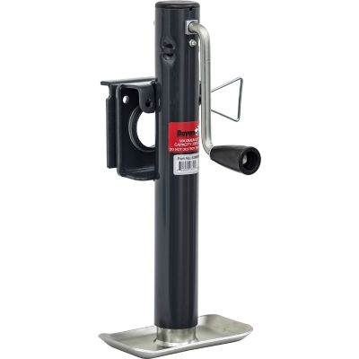 Buyers Products 1-Ton Side Wind Trailer Jack with Swivel Mount, 5391211