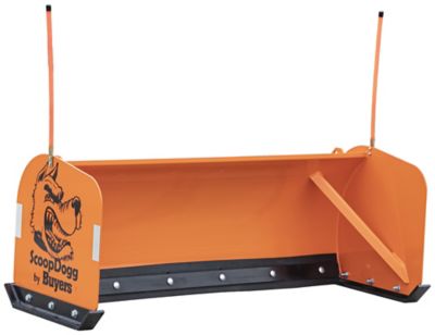 Buyers Products Snow Pusher for Compact Tractors and Skid Steers - ScoopDogg by Buyers