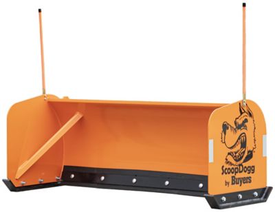 Image showing 5 th Buyers Products Snow Pusher for Compact Tractors and Skid Steers - ScoopDogg by Buyers
