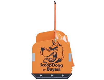 Image showing 7 th Buyers Products Snow Pusher for Compact Tractors and Skid Steers - ScoopDogg by Buyers