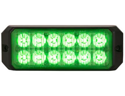Buyers Products 5 in. Green Dual Row LED Strobe Light