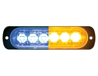 Buyers Products Dual Color Thin LED Strobe Light, Blue