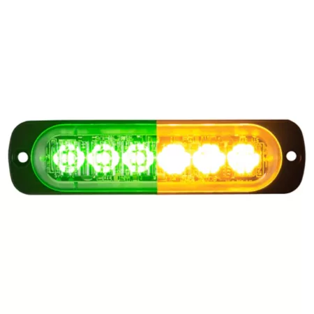 Buyers Products Slim Two-Color LED Strobe Light Green Strobe Lights