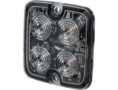 Image showing  2 in. Ultra Thin Square LED Strobe Light with 18 Flash Patterns