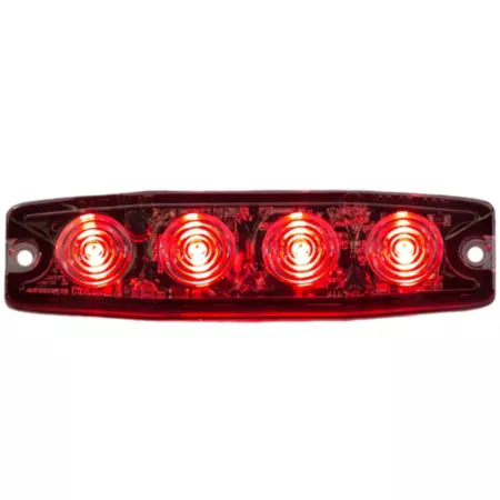 Buyers Products 4.5" Ultra Slim Red LED Strobe Light Strobe Lights