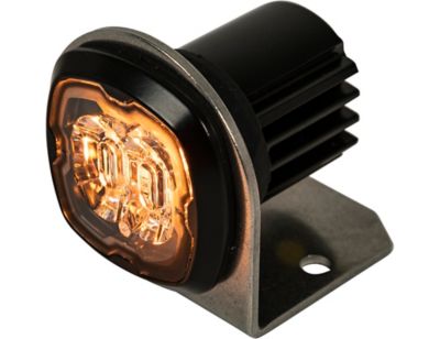 Image showing  1.5 in. Flush Surface Mount Amber LED Strobe Light with 17 Flash Patterns