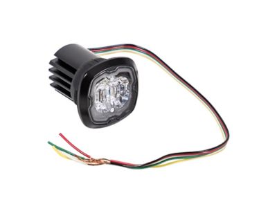 Image showing  1.5 in. Flush Surface Mount Amber LED Strobe Light with 17 Flash Patterns