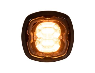 Image showing  1.5 in. Flush Surface Mount Amber LED Strobe Light with 17 Flash Patterns