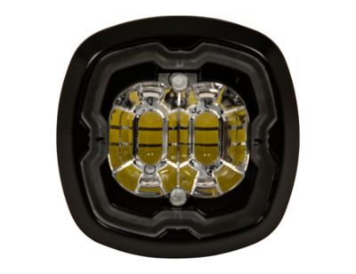 Image showing  1.5 in. Flush Surface Mount Clear LED Strobe Light with 17 Flash Patterns