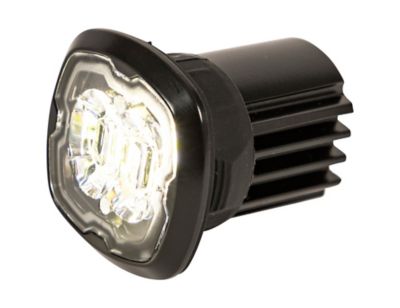 Image showing  1.5 in. Flush Surface Mount Clear LED Strobe Light with 17 Flash Patterns