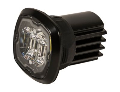 Image showing 5 th Buyers Products 1.5 in. Flush Surface Mount Clear LED Strobe Light with 17 Flash Patterns