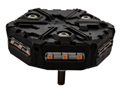 Image showing  Class 2 LED Micro Beacon Strobe Light with Permanent Mount, SAE J845 and Rated IP67