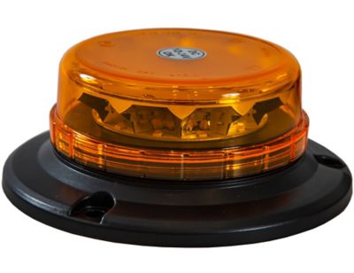 Image showing  6 in. Class 1 Low Profile Amber LED Beacon with Auxiliary Plug