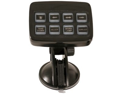 Image showing  Black Pre-Wired 7-Function Panel Multi-Function Programmable